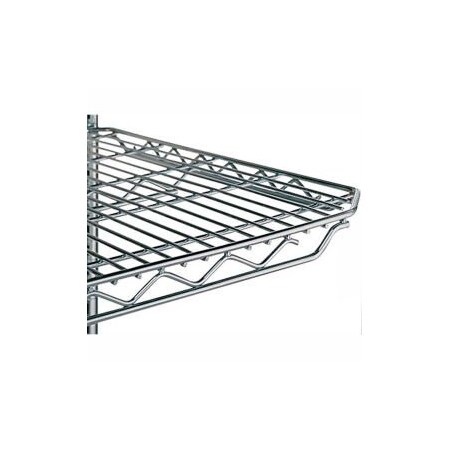 Metro Metro Qwikslot Extra Shelf For Wire Shelf Trucks - 36"Wx24"D - Fits Truck 4728600, 4736800 2436QBR